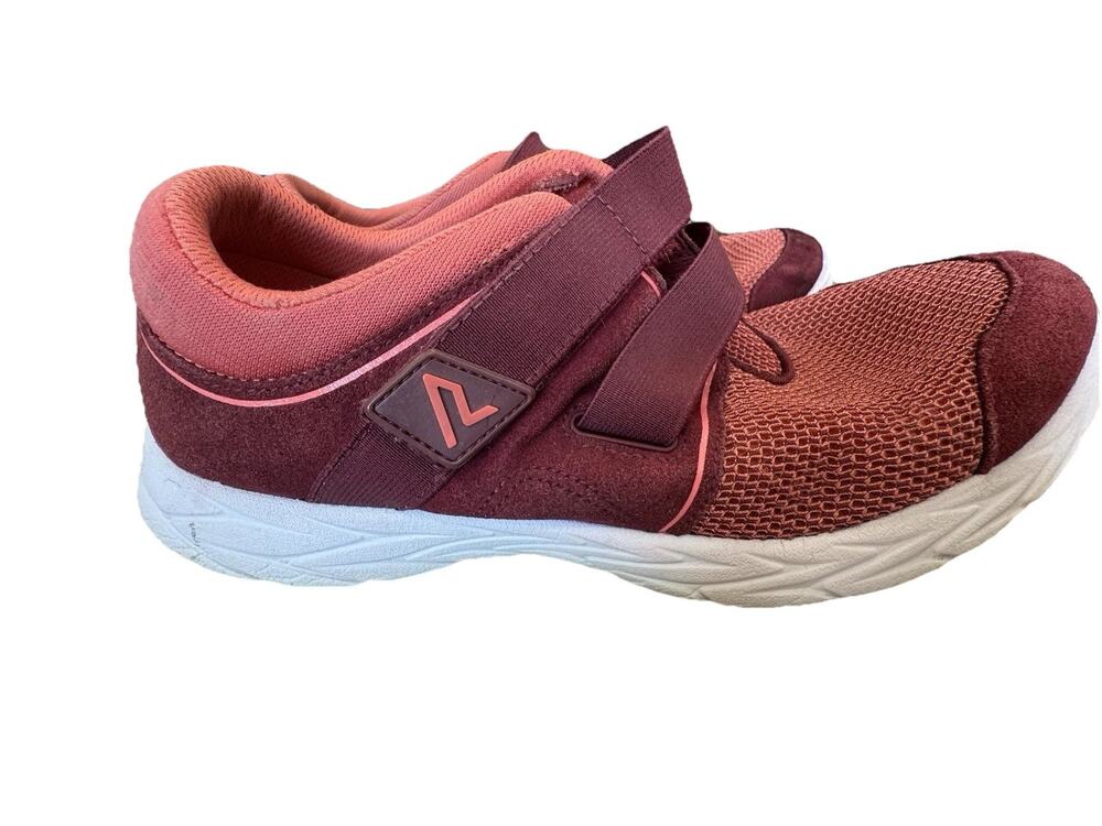 Vionic Brisk Ema Women's Red Athletic Sneakers Orthotic Support Merlot Size 10